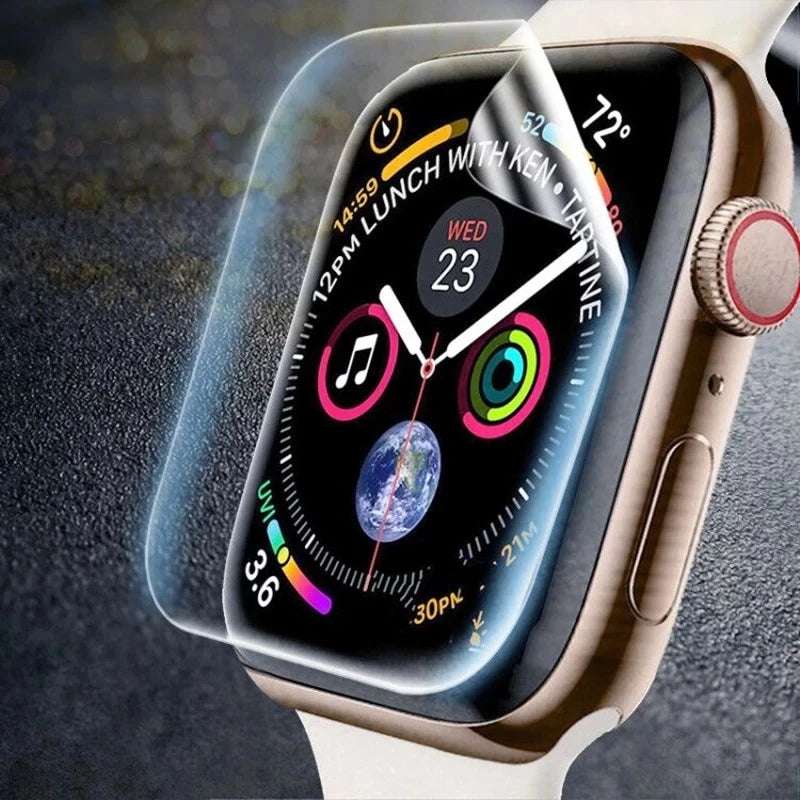 Screen Protector Film for Apple Watch 45mm 41mm 42mm 40mm 44mm Clear Protective Not tempered Glass iWatch Series 7 8 SE 6 9 5 4