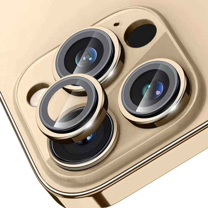 2-3PCS Metal Camera Protector For iPhone 16 15 14 Pro Max Alloy Ring Lens Glass For Iphone 15pro Back Lens Cap