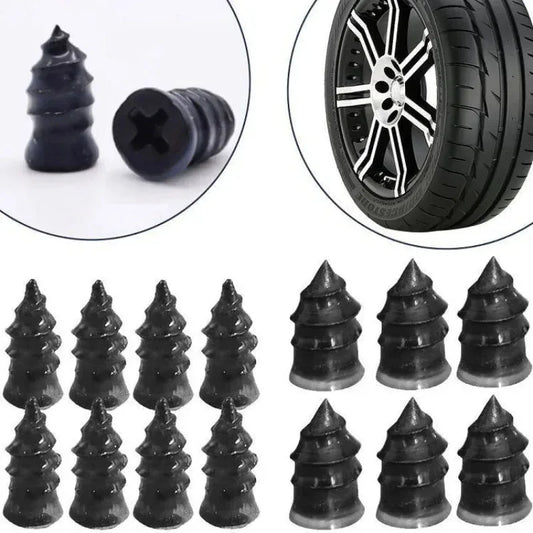 5/10pcs Vacuum Tyre Repair Nail Tire Puncture Screws Motorcycle Fitting Set Tubeless Wheel Repairs Punctures Kit Patches for Car