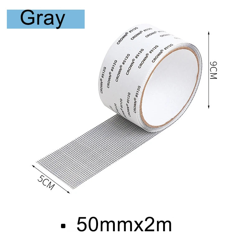 Self-adhesive Window Screen Mosquito Net Repair Tape Window Screen Mesh Sticker Anti-mosquito Window Door Repair Subsidy Tape