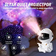 Astronaut Starry Sky Projection Light Full of Stars Ambient Light Spaceman Laser Nebula Water Ripple Bedroom Projection Light