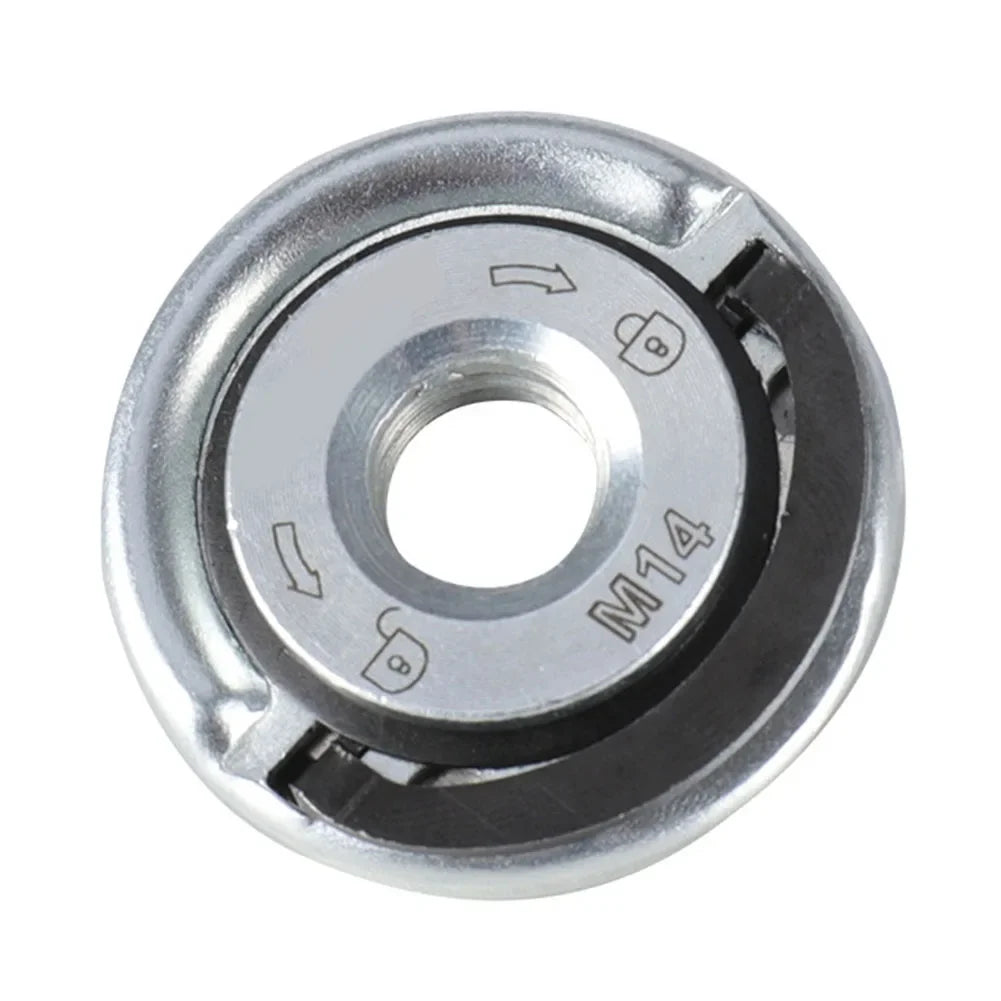 M14 Angle Grinder Quick Release Self-Locking Grinder Pressing Plate Flange Nut Power Chuck