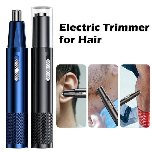 Electric Shaving Nose Ear Trimmer Safe Face Care Rechargeable Nose Hair Trimmer for Men Shaving Hair Removal Razor Beard